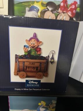 Disney Dopey Mine Car Calendar - Purple, Green, Brown, Blue, Red